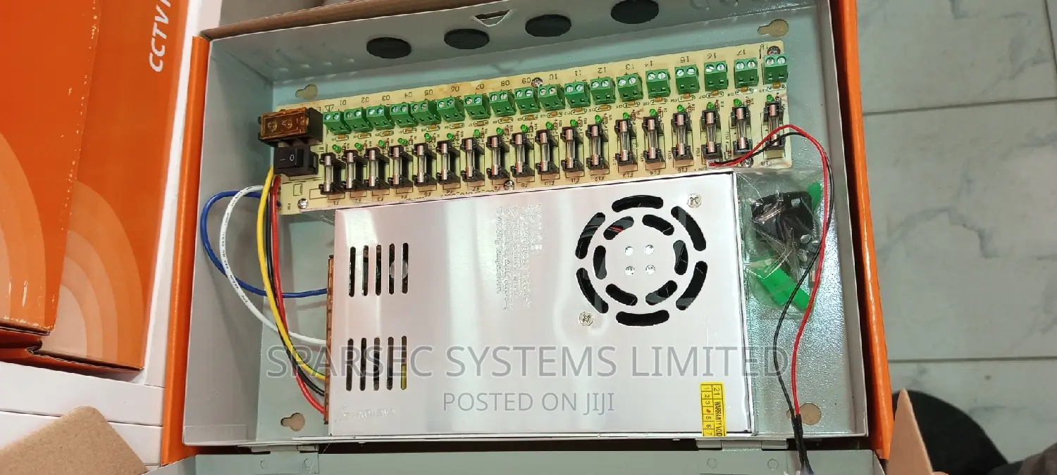CCTV Power Supply 30amps 12v Closed