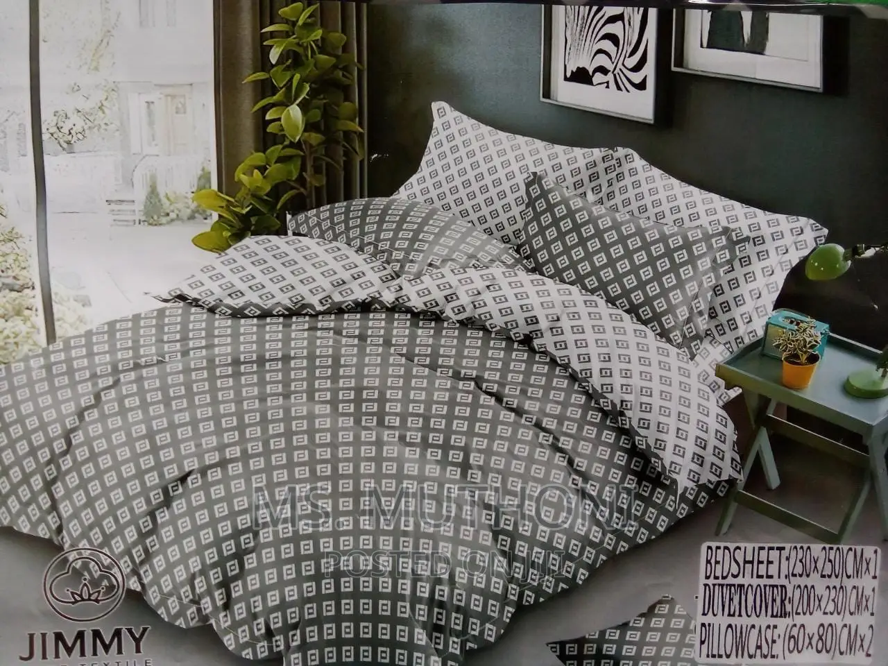 4 in 1 Microfibre Double Sided Duvet Cover Sets*