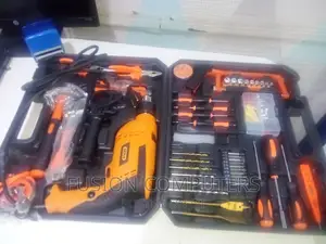 Dera Complete Toolkit With 750watts Drill With Hacksaw