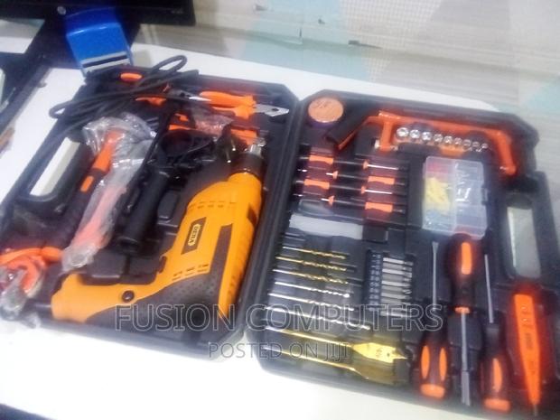 Dera Complete Toolkit With 750watts Drill With Hacksaw - thumbnail 2