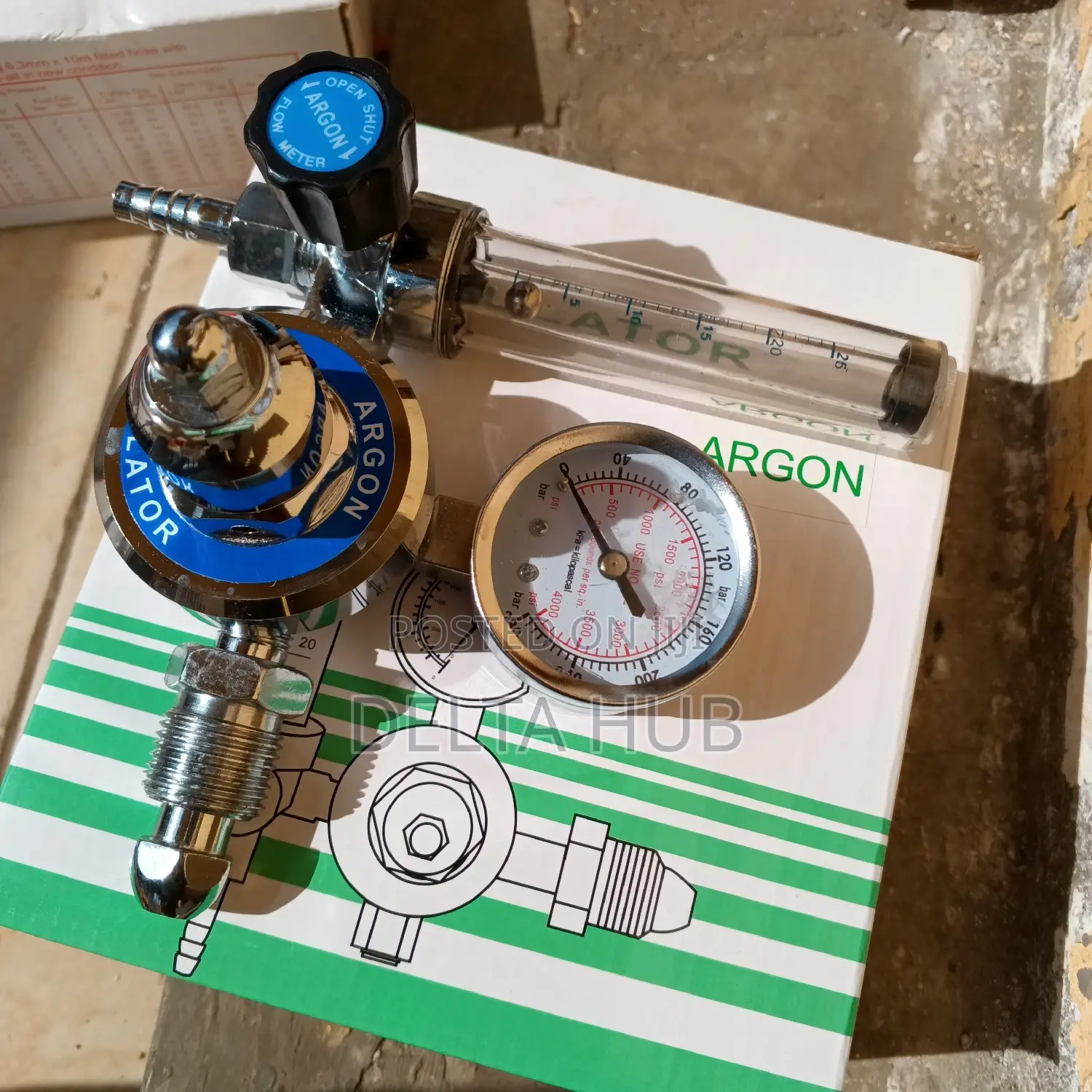 Argon Regulator Available