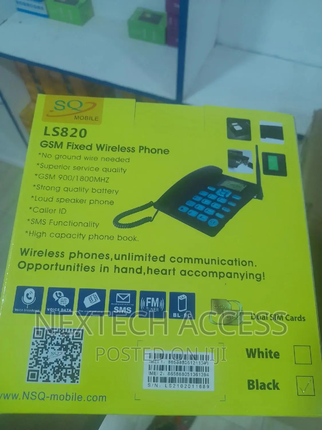SQ Ls-820 Landline Phone