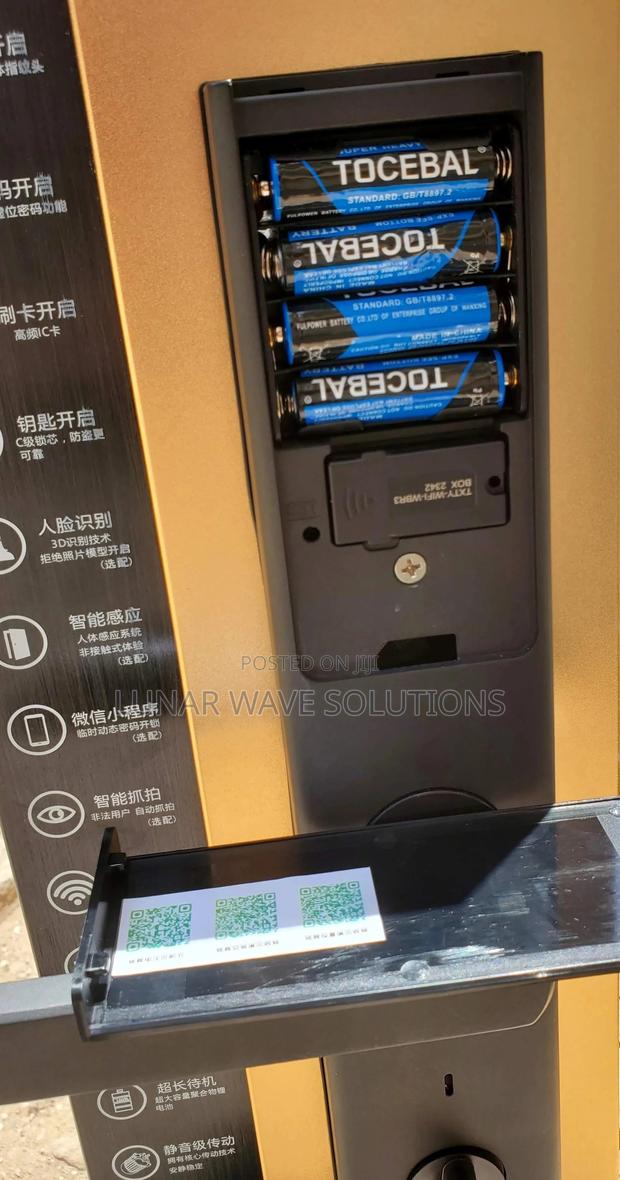 Smart Lock Fingerprint Door Lock With Touch Screen Password - thumbnail 4