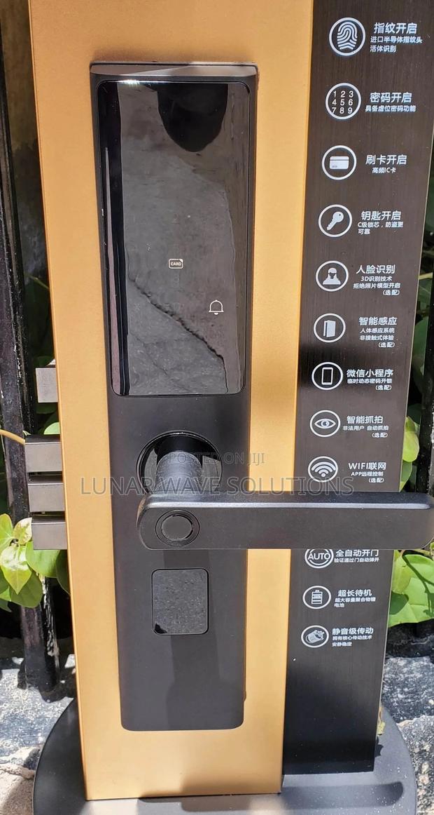 Smart Lock Fingerprint Door Lock With Touch Screen Password - main view