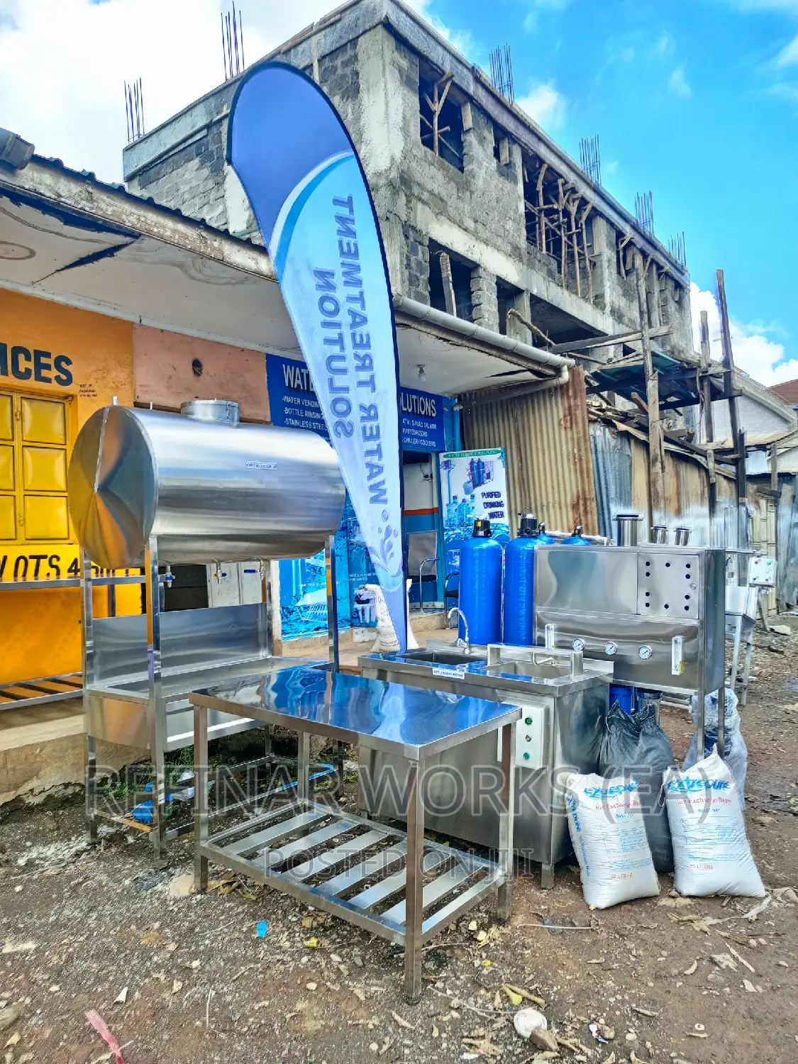 Commercial Industrial RO Water Treatment Systems