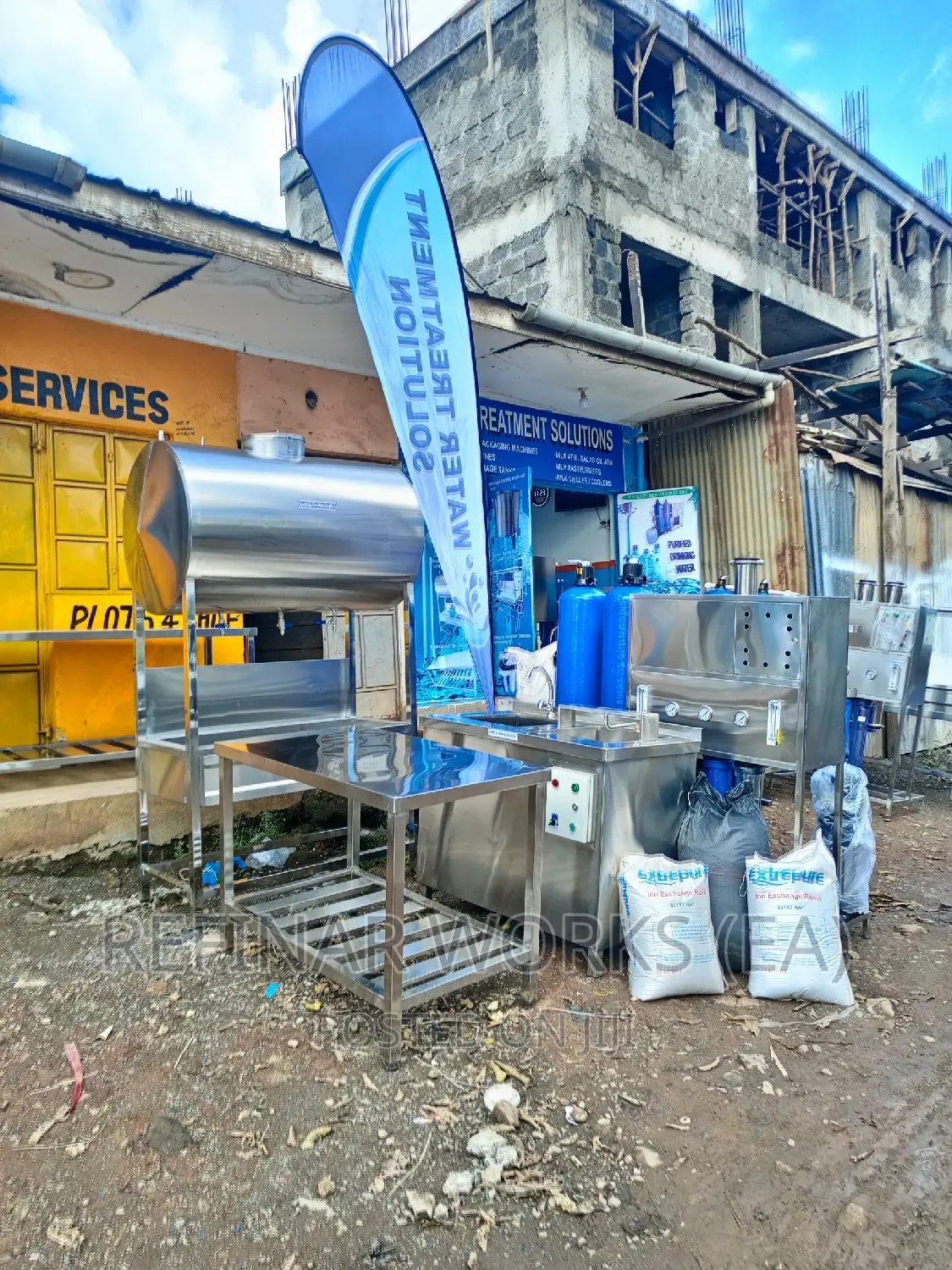 Commercial Industrial RO Water Treatment Systems