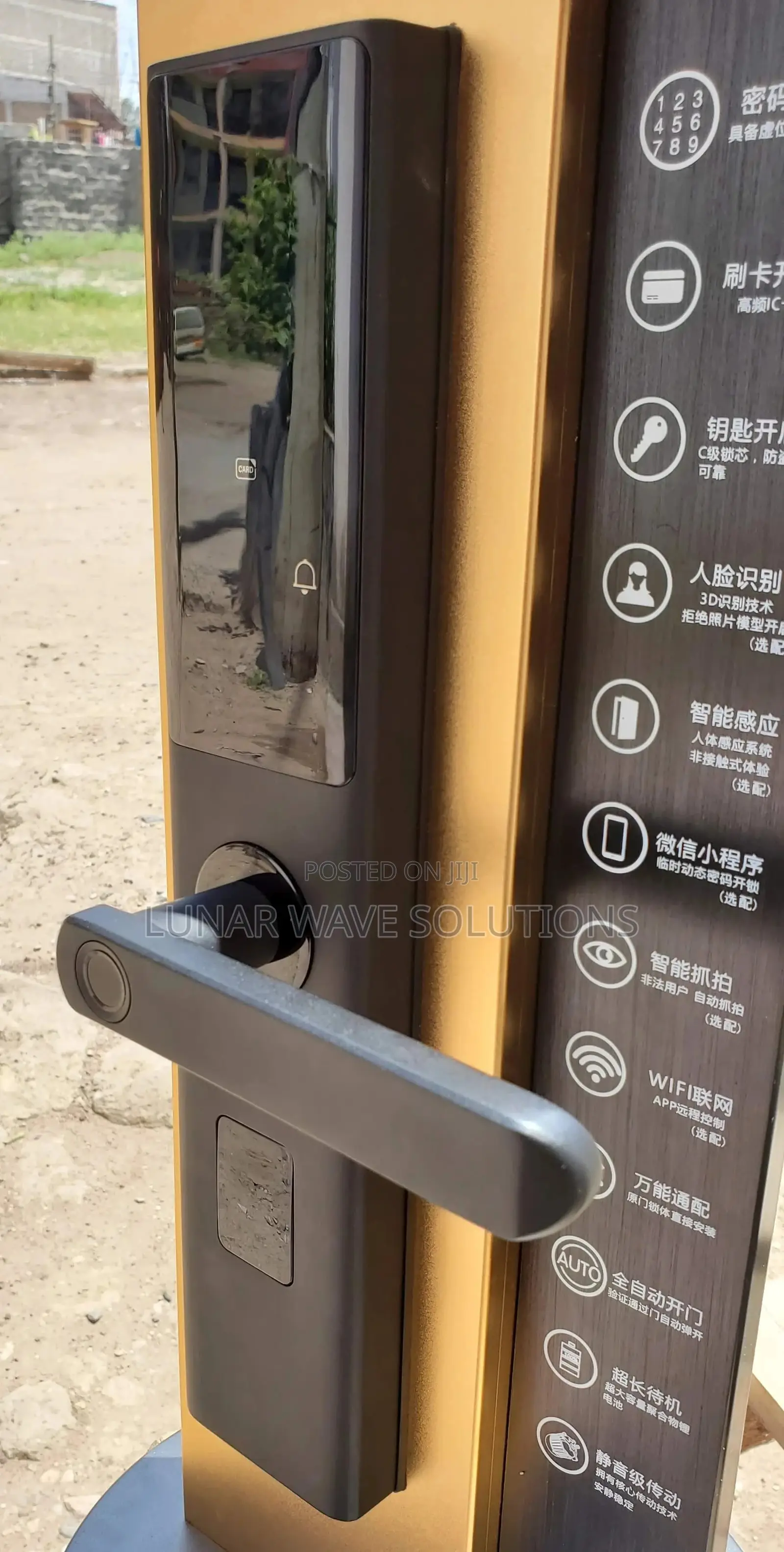 Fingerprint and Smart Biometric Door Lock With Wifi App
