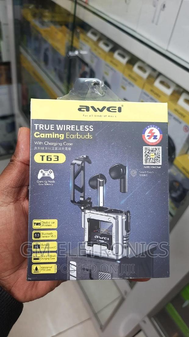 Awei T63 Wireless Earbuds. - main view
