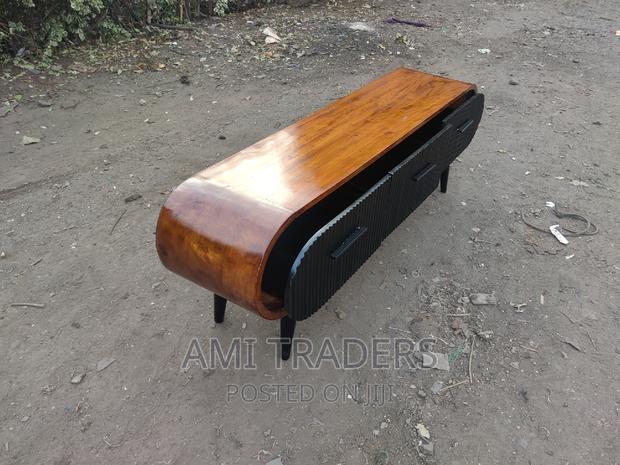 Antique Mahogany Tv Stand - main view