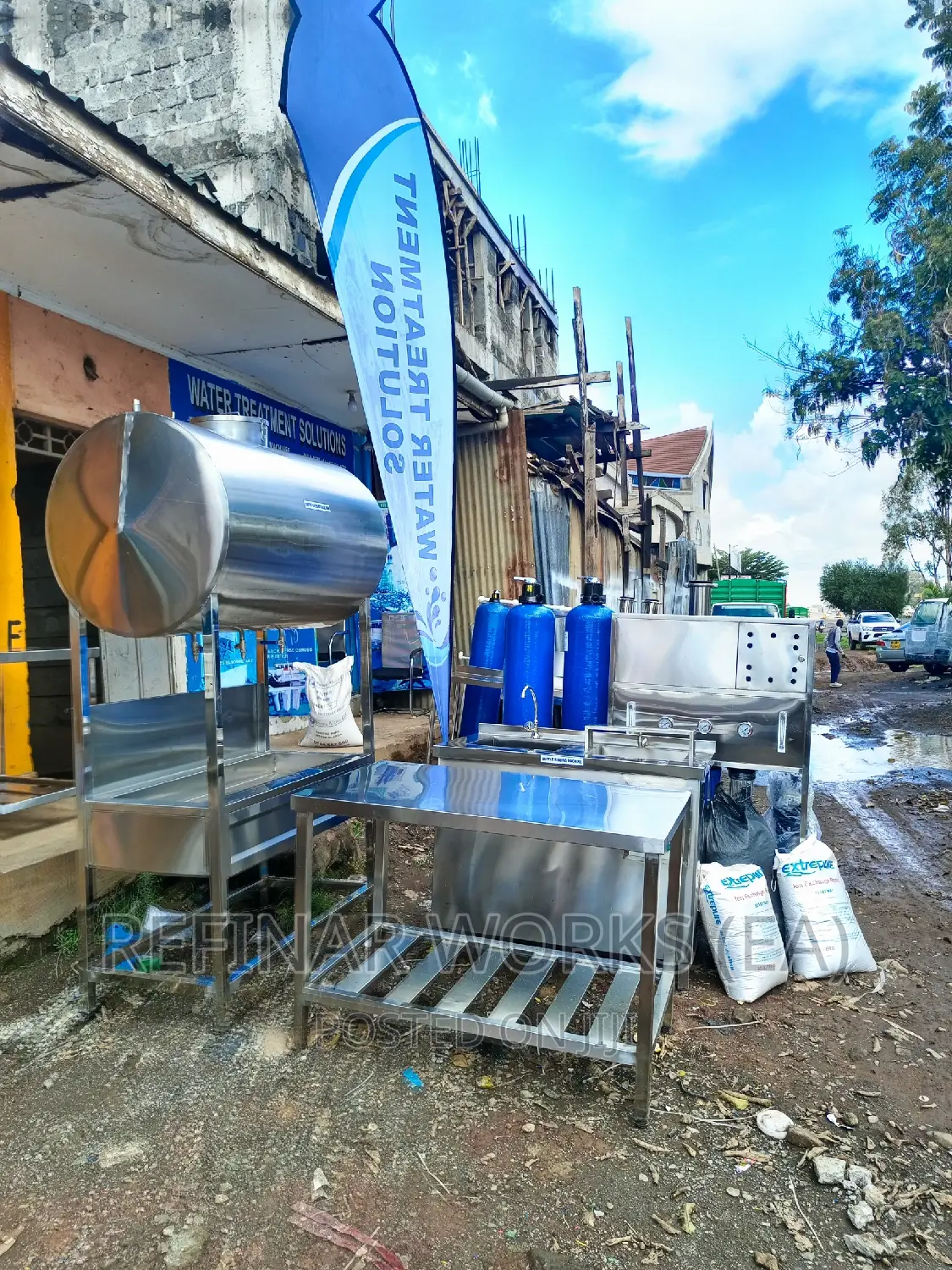 Commercial RO Water Purifier - Commercial Industrial