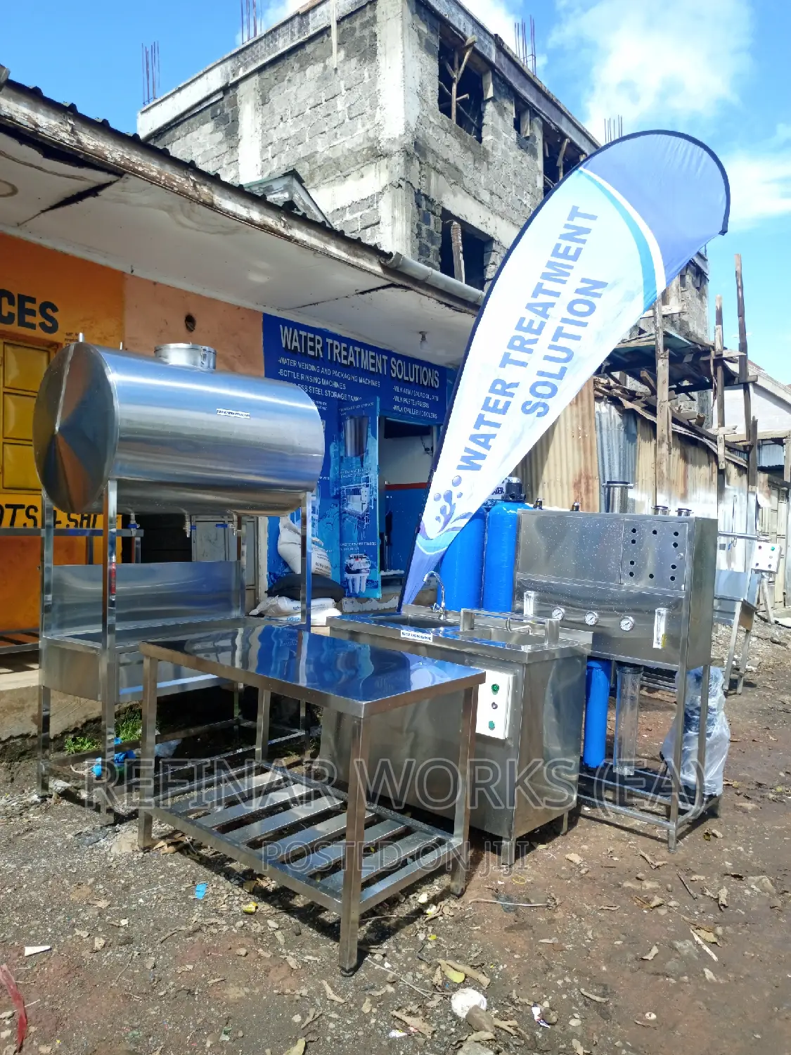 Commercial RO Water Purifier - Commercial Industrial