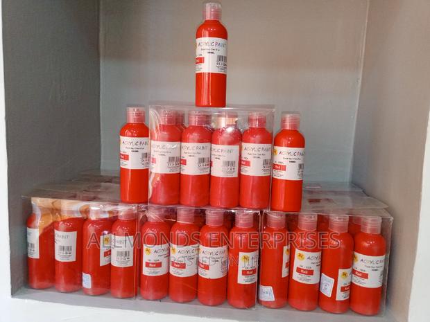 Acrylic Paint (Red)-100grams - thumbnail 3