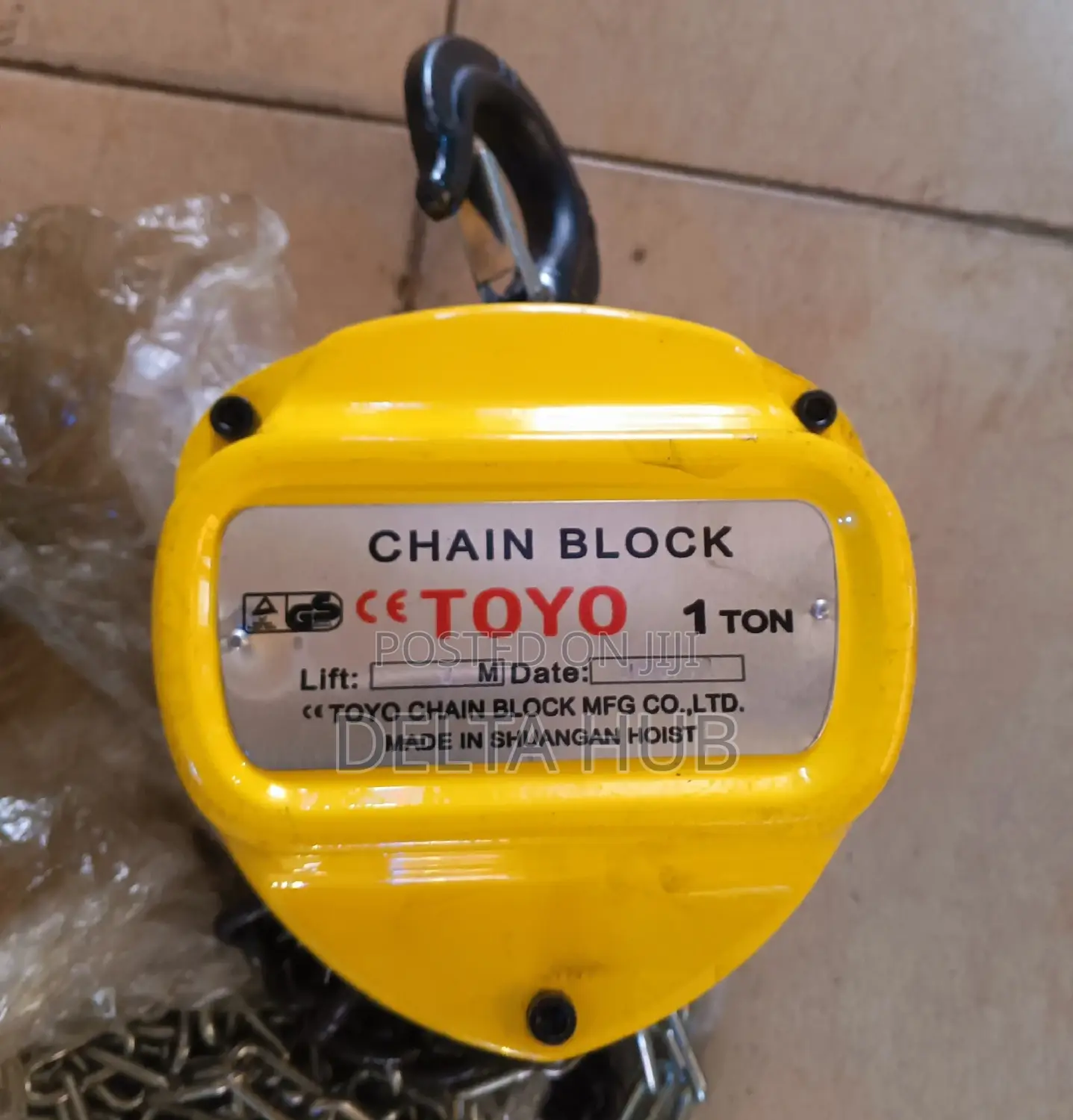 1 Ton Chain Lifting Block Non Slip