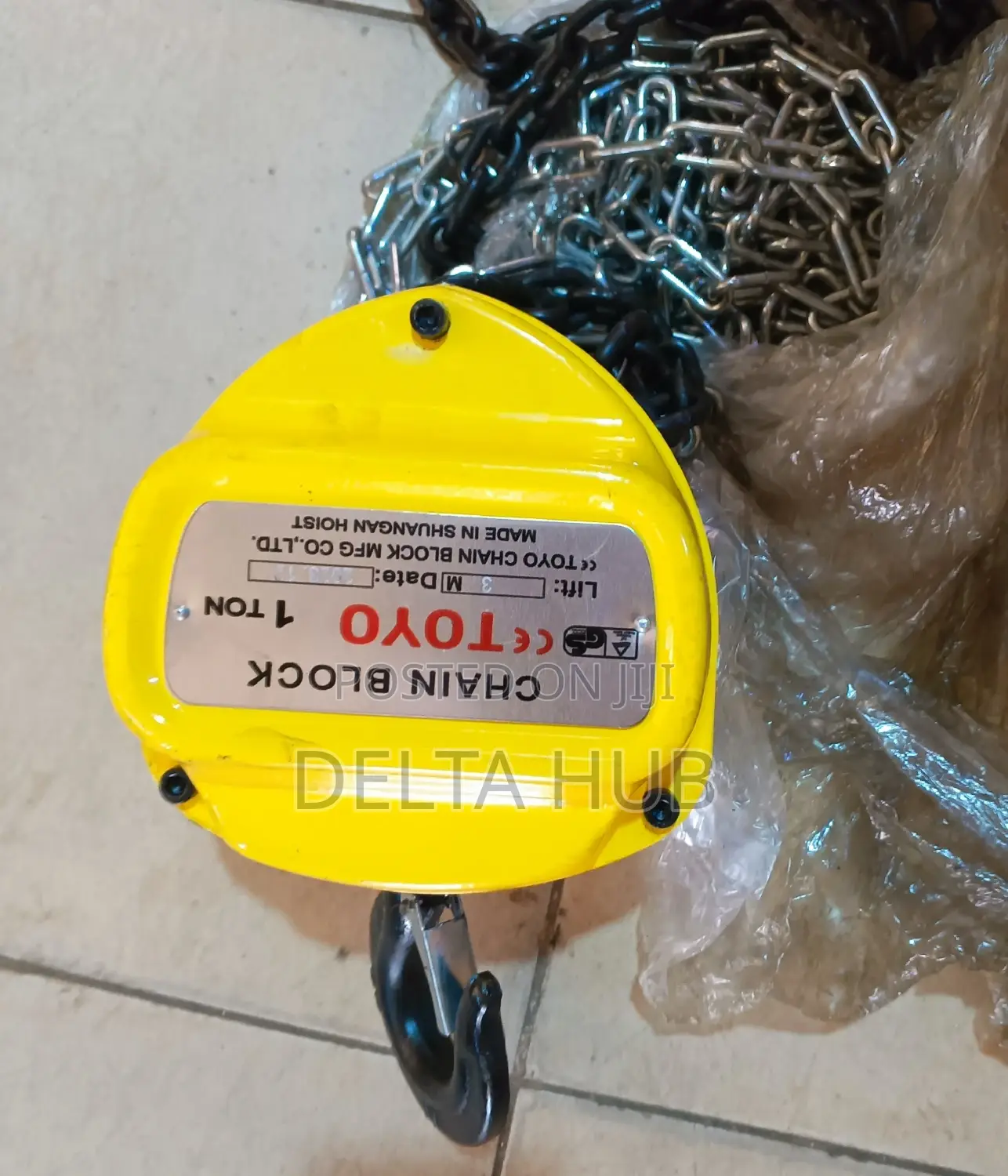 1ton Rectangular Chain Block/Hoist