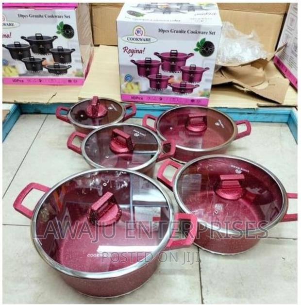 TC Granite Regina Cookware 10pc - main view