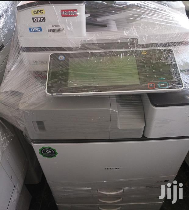 Colored Ricoh Aficio MP C5501 Photocopier Printer Scanner Machine - main view