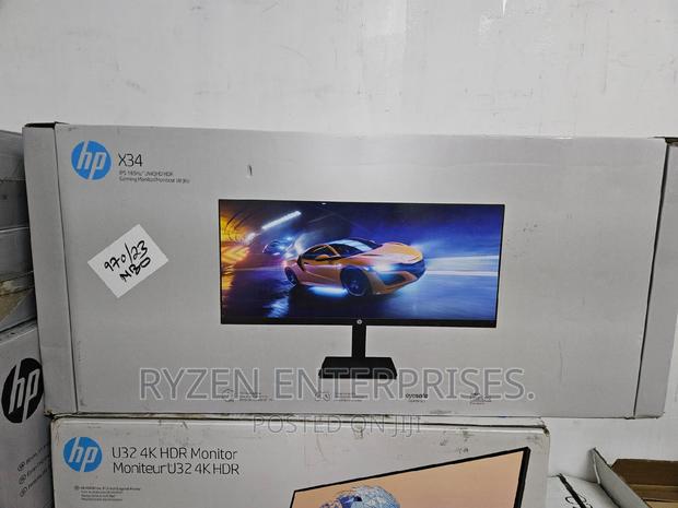 Hp X34 Monitor- Hp X34 Gaming Monitor X34 Gaming Monitor