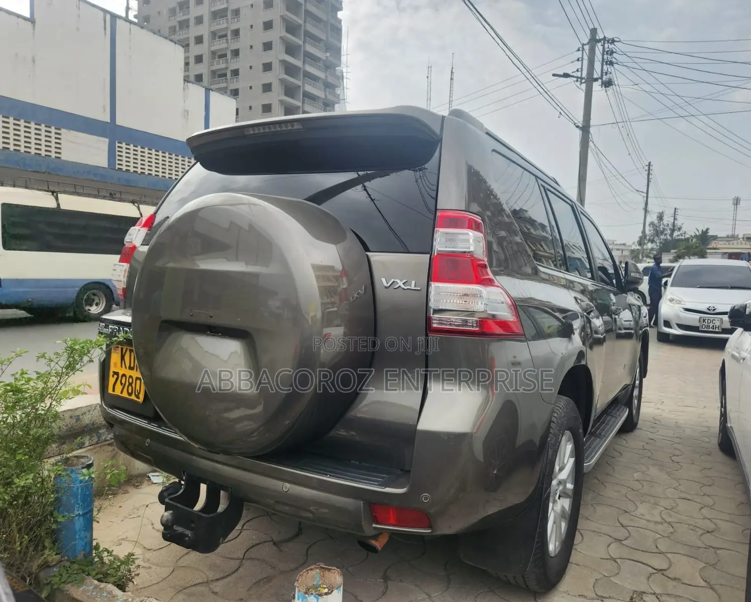 Toyota Land Cruiser Prado 3.0 D-4D (190 Hp) 7 seats 2016 Gray