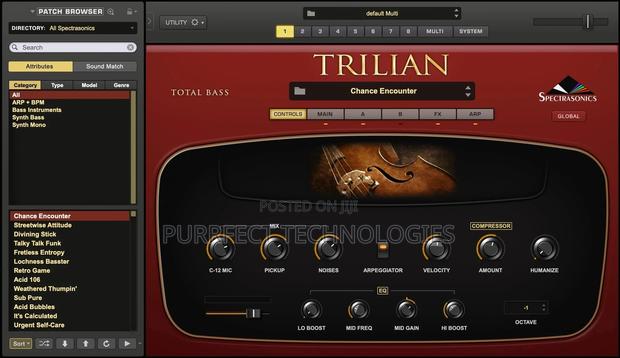 Spectrasonics Trilian - main view