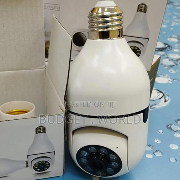 WIFI PTZ Bulb Camera – V380 Pro Camera