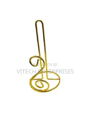 Stainless Steel Serviette Roll Holder-Gold