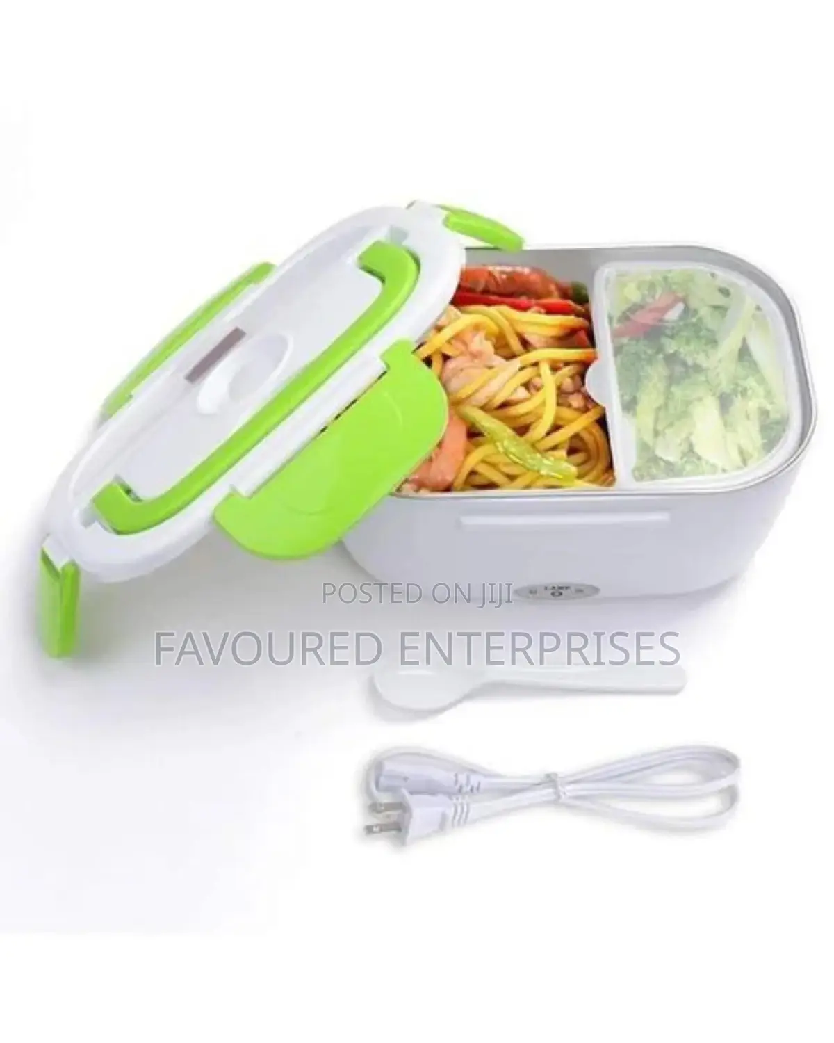 Electric Heated Lunch Box Food Warmer With Partitions