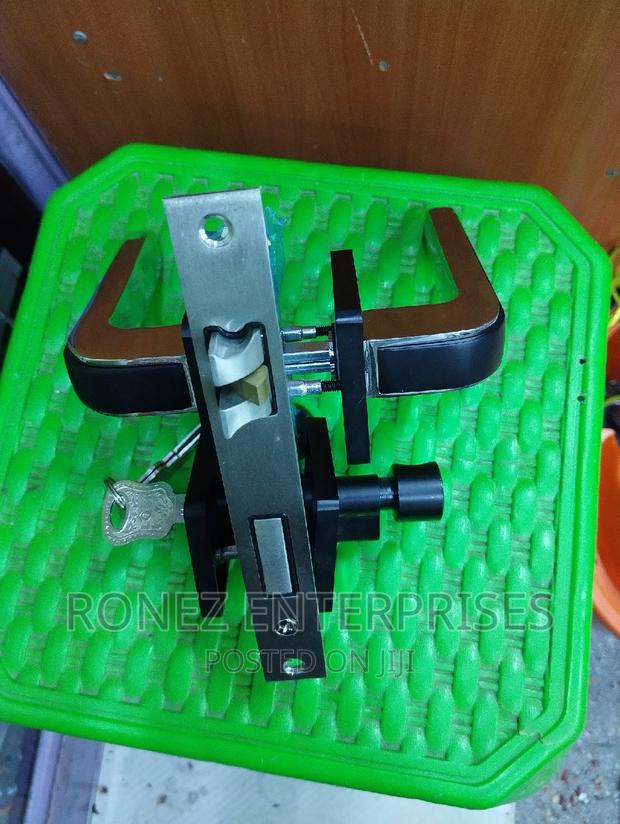 Classic Steel Door Lock - thumbnail 3