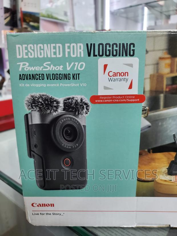 CANON Powershot V10 Advancing Vlogging Kit - main view