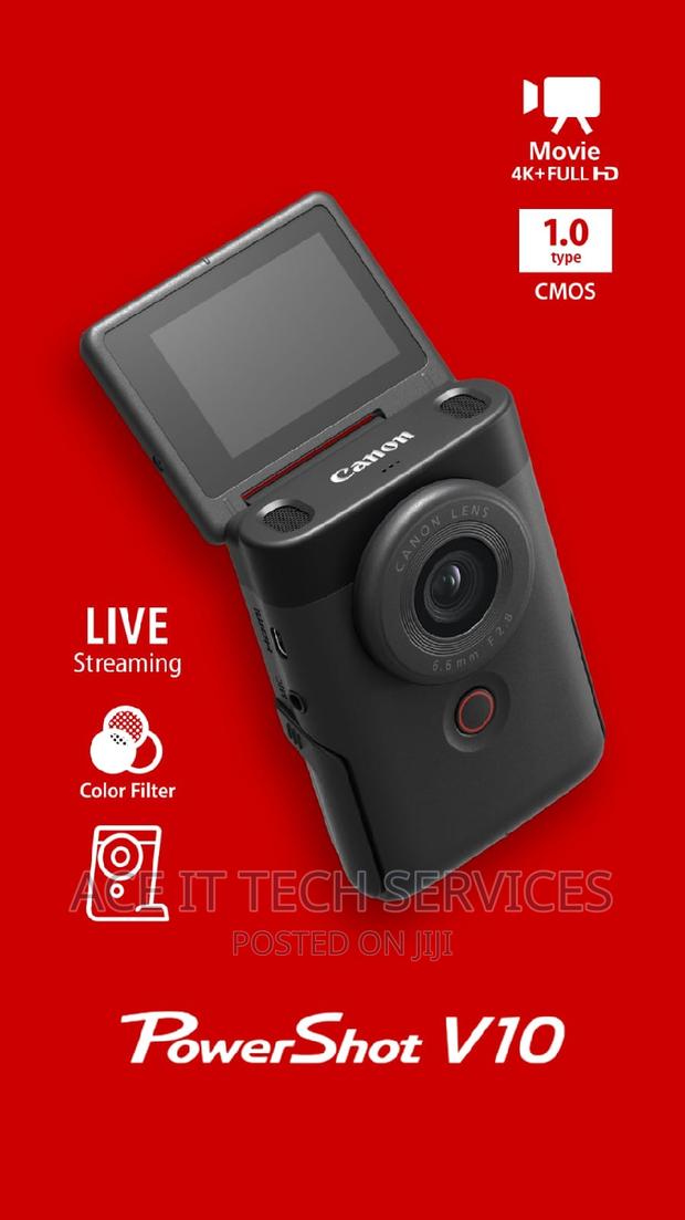 CANON Powershot V10 Videos Built-in Stand Beauty Filter - main view