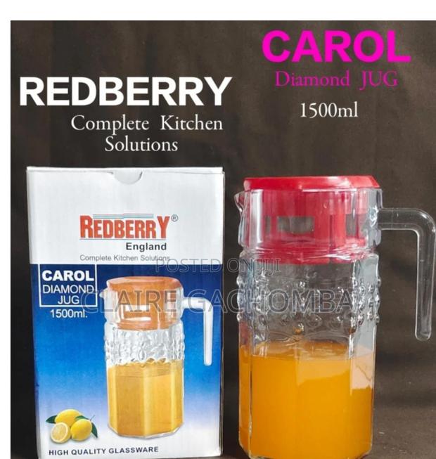 Redberry 1500 Ml Carolina Glass Jur  - main view