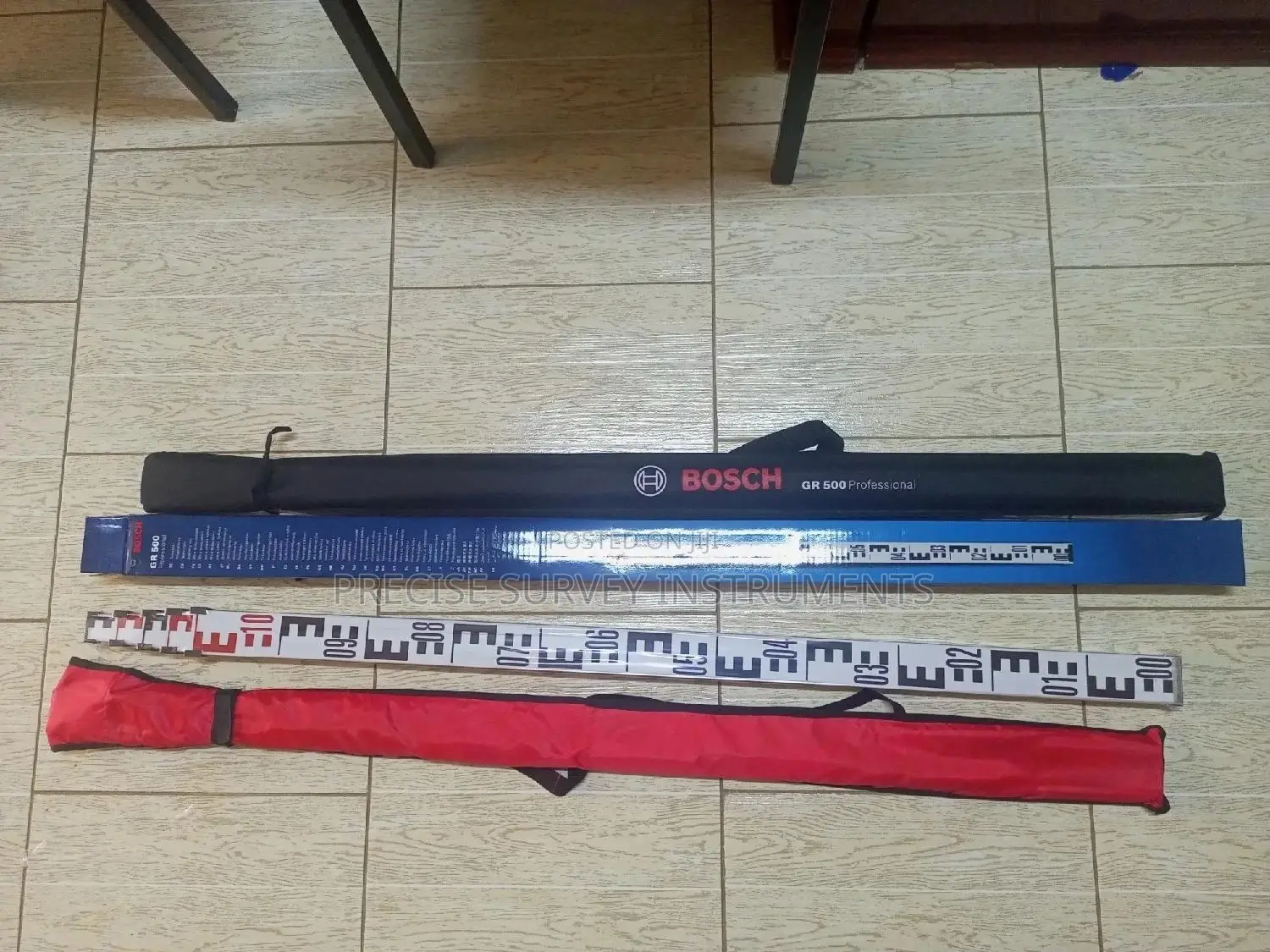 Dumpy Level Levelling Staff (6m Length)