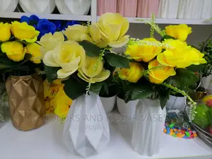 Flowers and Vases Variety of Colours