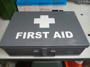 Metallic First Aid Kit Locally Equipped - main view