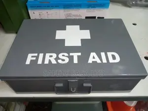 Metallic First Aid Kit Locally Equipped