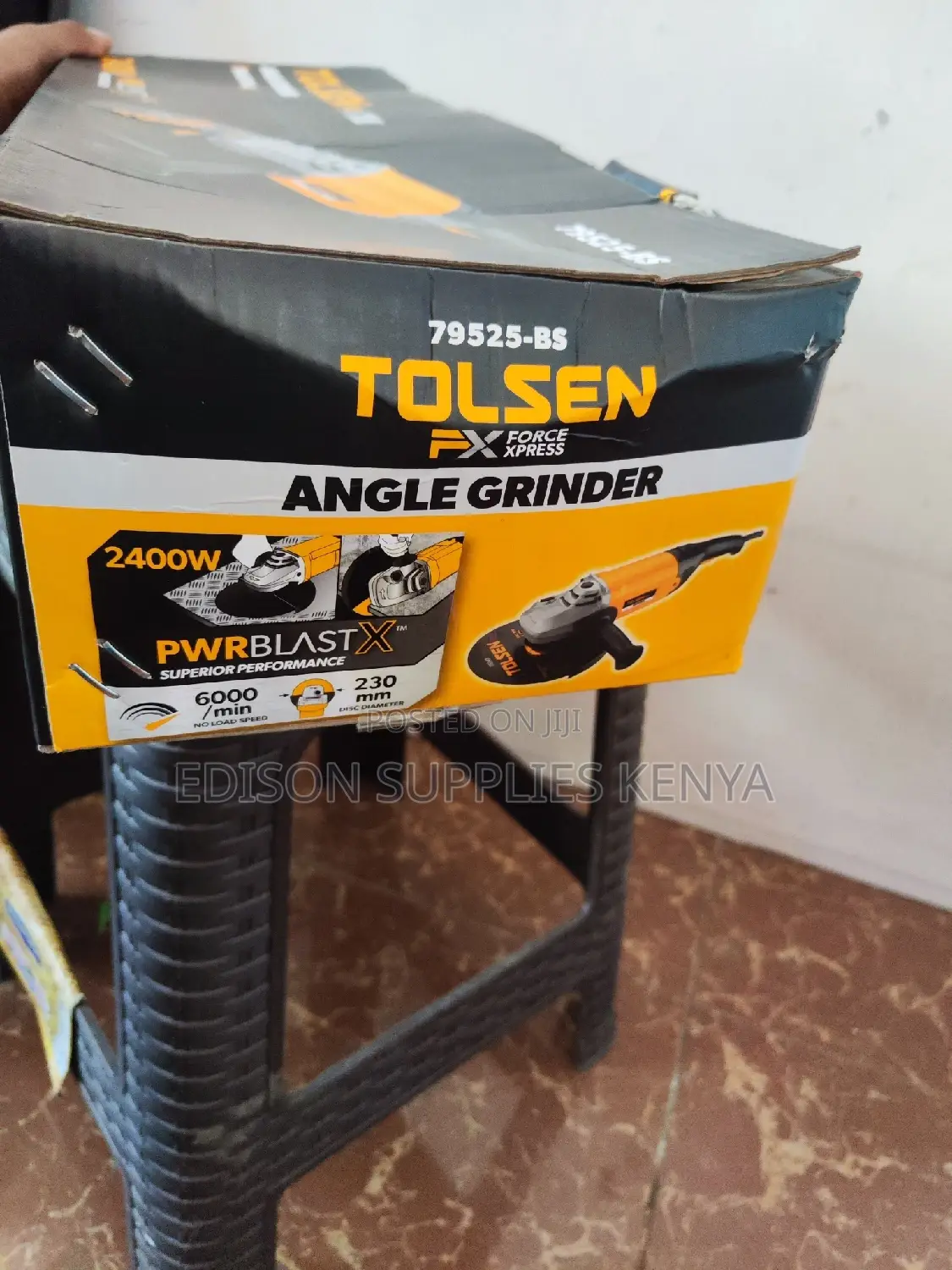 Tolsen Angle Grinder 2400watts 230mm 9 Inch Angle Grinder
