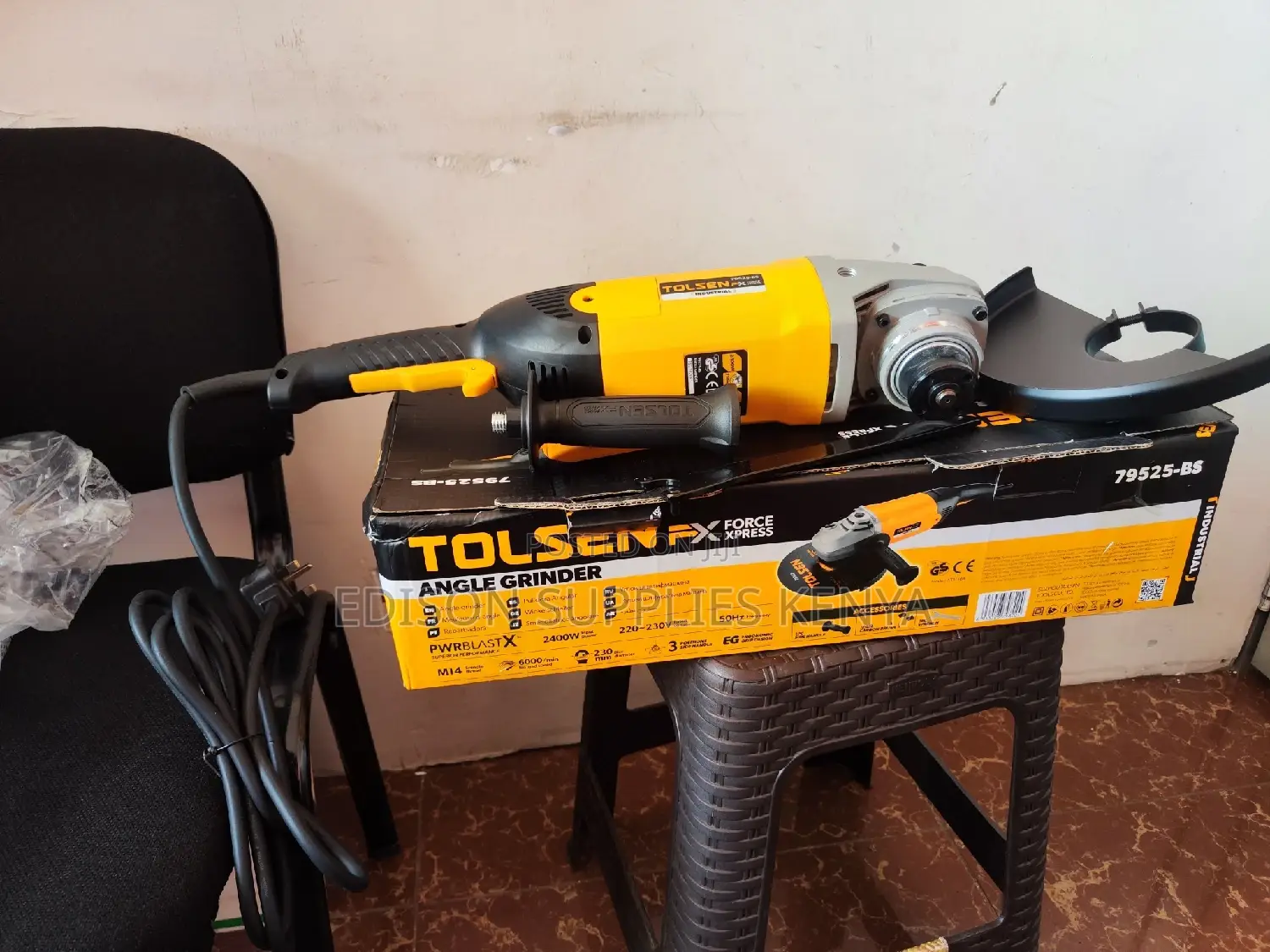 Tolsen Angle Grinder 2400watts 230mm 9 Inch Angle Grinder