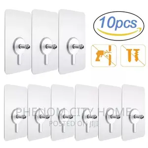 Strong Adhesive Seamless Wall Hooks