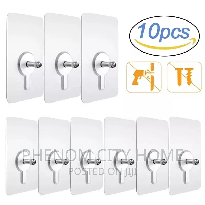 Strong Adhesive Seamless Wall Hooks