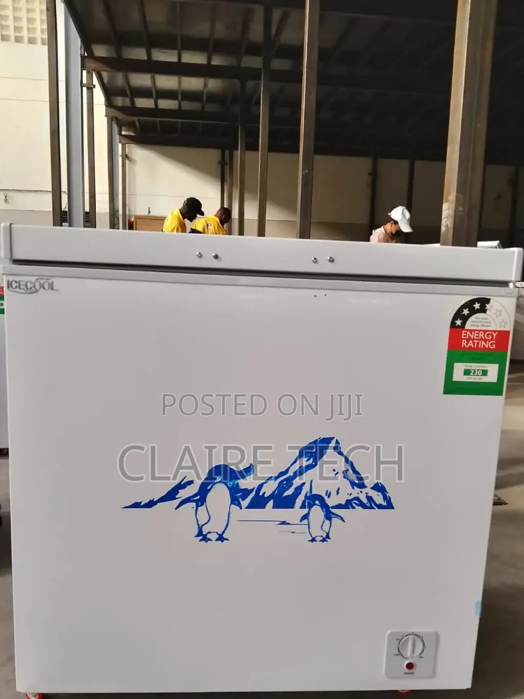 Icecool 169 Litres Freezer Available White