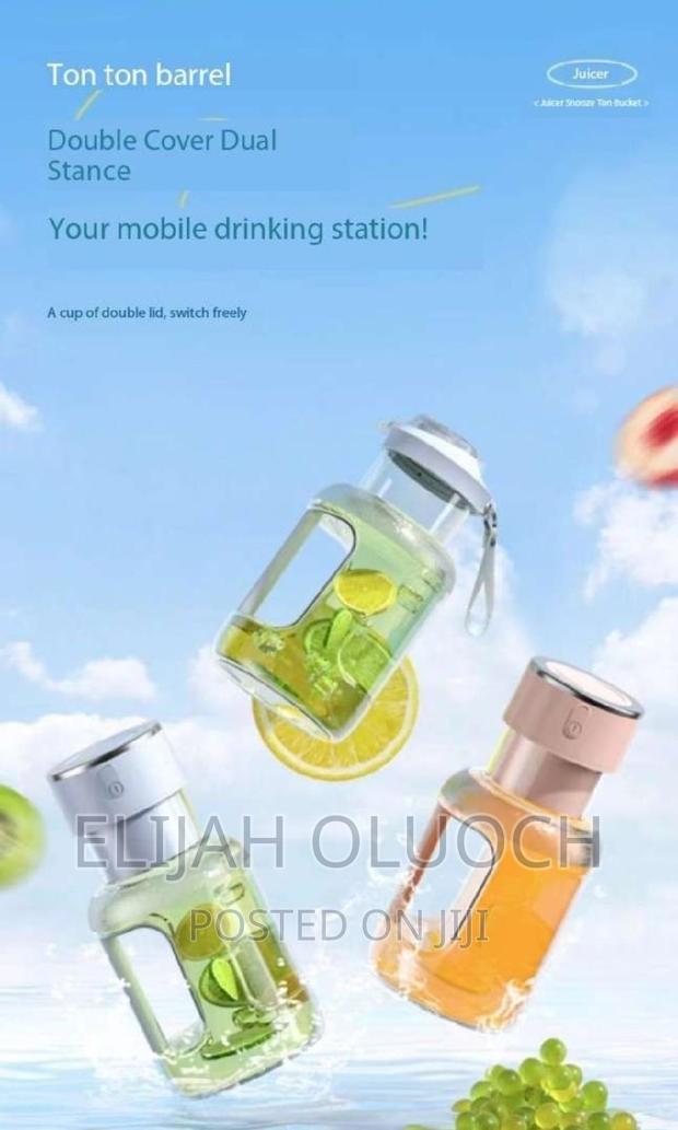 2 in 1 Cordless Rechargeable Portable Blender