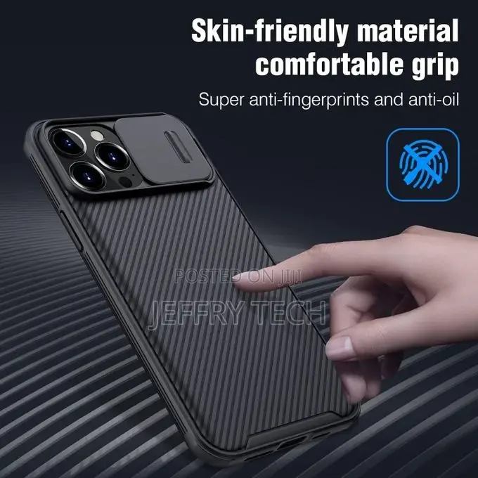 Magnetic Case With Slide Camera Cover for iPhone 13 Pro Max