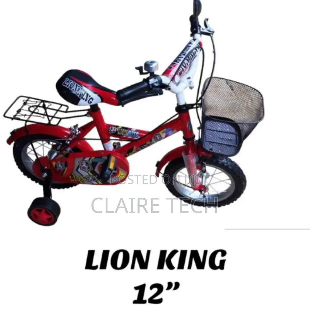 Lion King Size 12 Kids Bicycle 