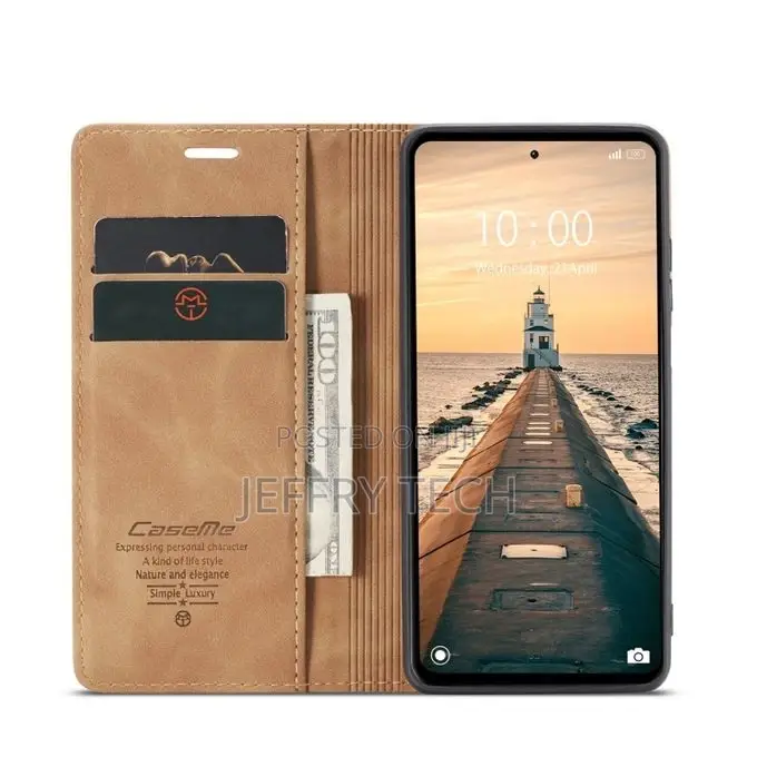 Xiaomi Redmi Note 12 4G Flip PU Leather Wallet Case With 2 C