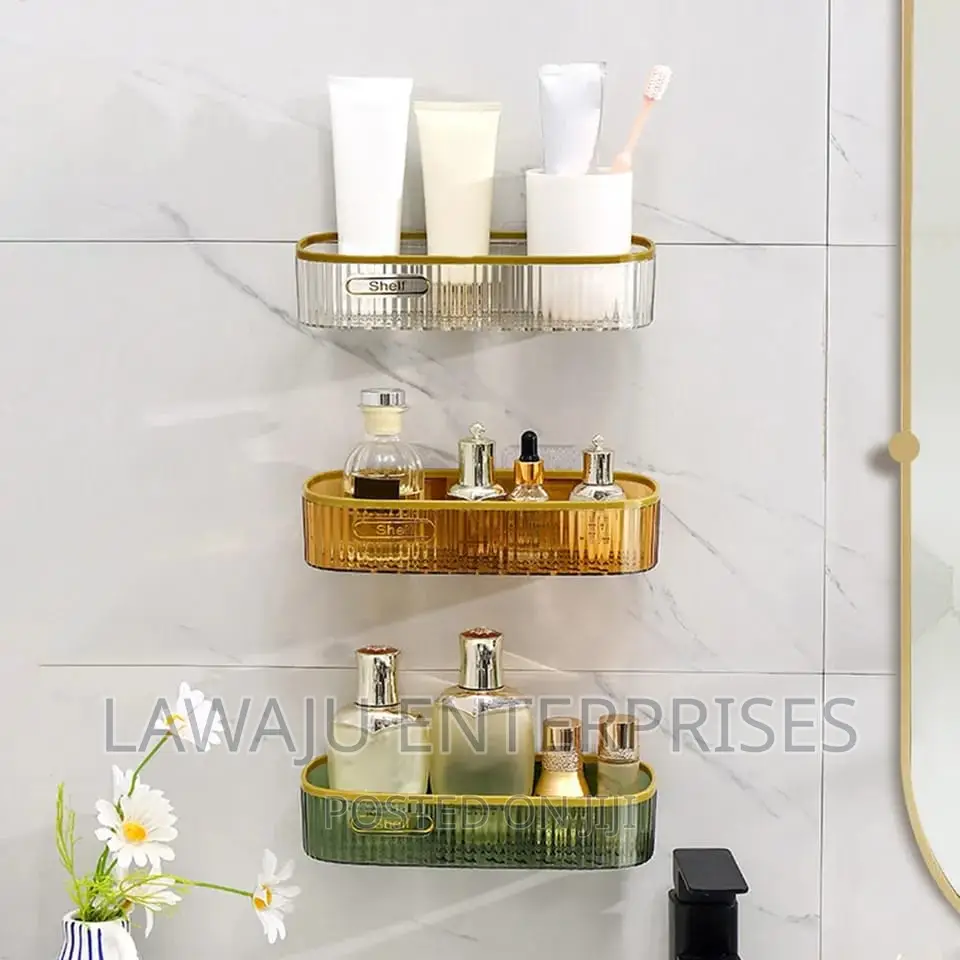 Acrylic Clear Bathroom Organizers