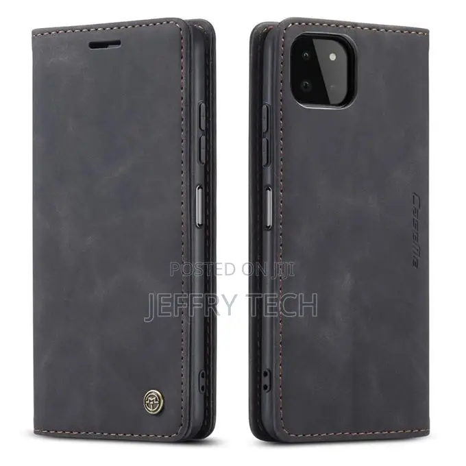 Samsung Galaxy A22 5G Flip Leather Wallet Case With 2 Cards