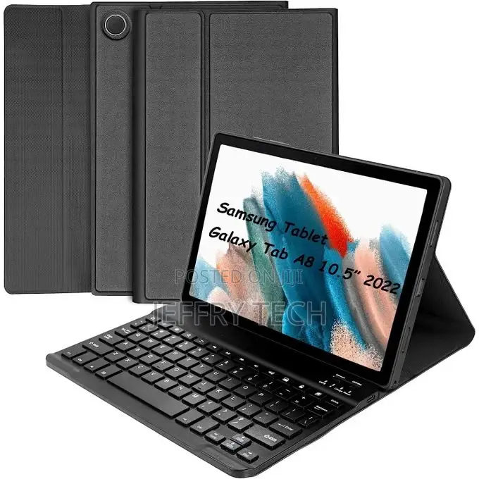 Keyboard Case for Samsung Galaxy Tab A8 10.5 Inch - Smart Wi