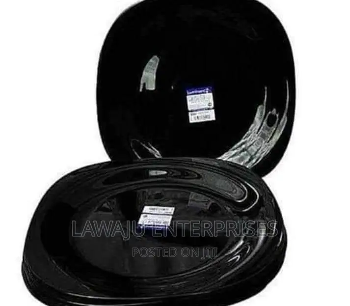 Luminarc Carine Noir Plates