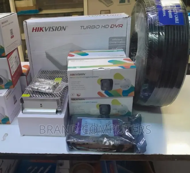 COLOURVU Hikvision 4 Channel CCTV Kit//Hikvision 4 Channel