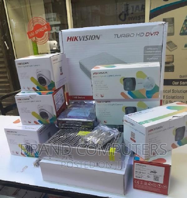 Colour Vu Hikvision HD Camera 4 Cameras Full Kit-Full Kit 4