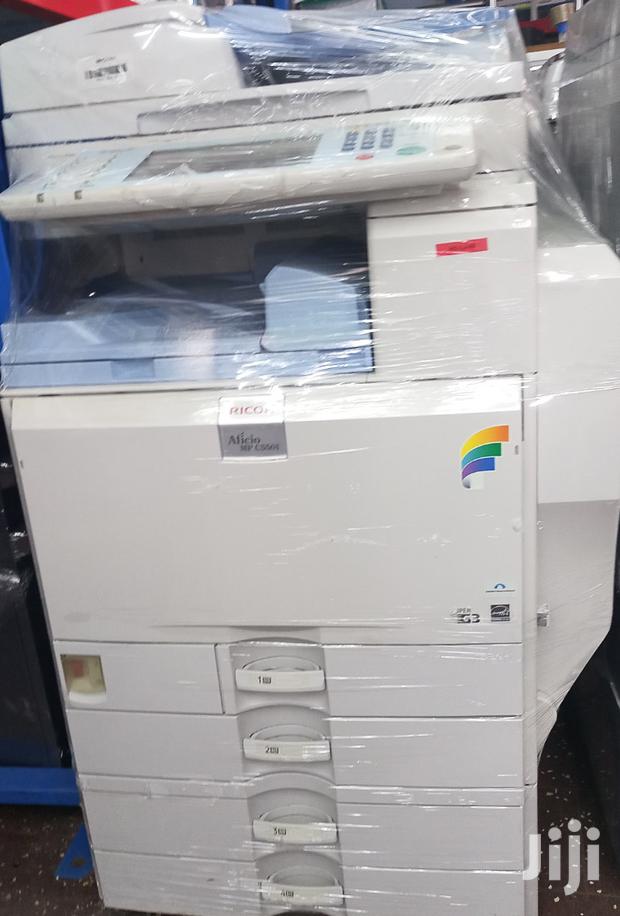 Colored Ricoh Aficio MP C5501 Photocopier Printer Scanner Machine